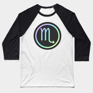 Rainbow Zodiac - Scorpio Baseball T-Shirt